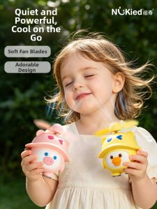 NUKied | Mini USB Rechargeable Handheld Desktop Electric Fan