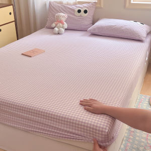 Kiss Dear | 100% Cotton Gingham Fitted Sheet