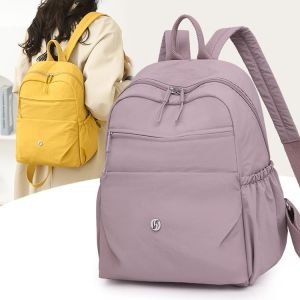 Oxford Cloth Outdoor Travel Backpack Womens Lightweight Shoulder Bag Commuting Hiking Mountain Climbing Touring School Bag