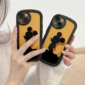 Case Samsung A02S A03S A04E A12 F12 M12 A13 A04S A14 A22 M22 M32 A23 A32 A50 A50S A30S 4G 5G Casing Softcase Full Print Motif Kartun Miki Mouse Kuning