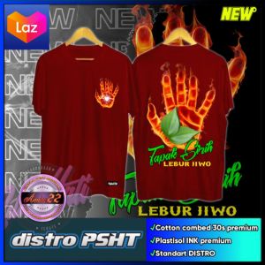 KAOS PSHT TAPAK SIRIH LEBUR JIOWO TANGAN API (A1)