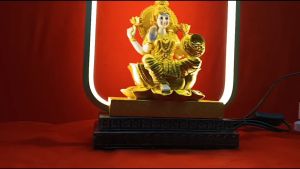 LAKSHMI DECORATION LIGHT STATUE / LAKSHMI STATUE / FORTUNE LAKSHMI LIGHT STATUE / POOJA ITEM / NO.1 STATUE