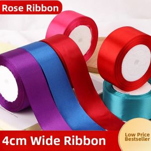 XIGEGE | Craft DIY Rose Bow Cake Bouquet Gift Packaging Ribbon 4cm
