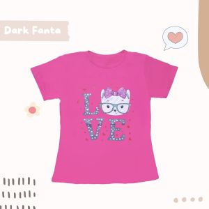 atasan impor anak cewek/ kaos anak perempuan /baju anak anak LD 76 cm ± 11-13 thn