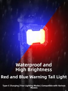 TOOKTRO | Night Riding Safety Light for Bicycles Decorative and Warning
