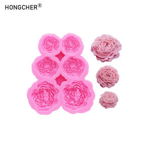 Peony and Rose Silicone Molds Ideal for phone case decoration resin jewelry DIY handmade chocolate fondant cakes and baking