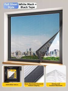 ZTION | Flexible Removable 304 Stainless Steel Mosquito Net