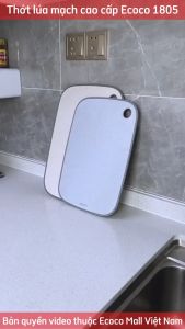 Thớt lúa mạch kháng khuẩn ECOCO cao cấp 1805 QHs