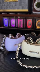 Amgras LuxeBud Bag Bluetooth Earphone Open Wireless Earbuds Low Latency Bluetooth 5.4 IPX6