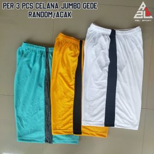 PER 3 PCS RANDOM CELANA PENDEK JUMBO CELANA PENDEK SANTAI DAILY NYAMAN LEMBUT ADEM