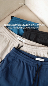 Quần short gió Dugarco thiết kế túi 2 bên thân form casual năng động chất liệu cao cấp 258TM22034