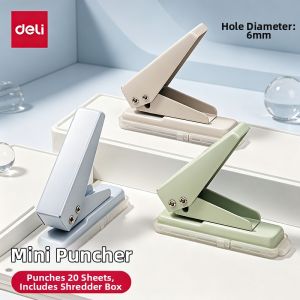 deli | Manual Student Use Single Hole Small Puncher