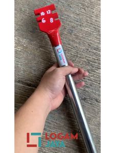 Kunci Besi 4 Ukuran dalam Satu Alat Bahan Shok Motor Bekas Pembengkok Besi Ukuran 6 8 10 12