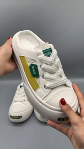 WYN Sneakers Wedges Slop Kekinian Fashion Wanita Korea KG2827