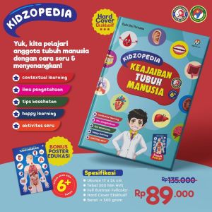Family Buku Anak Kidzopedia Keajaiban Tubuh Manusia Ziyad Books / Buku Ensiklopedia Anak / Buku Pengetahuan Anak / Buku Bacaan Anak Murah