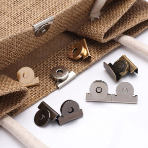 Biblio【Ready in Stock】 1 set Magnetic Buckle Clip Suction Concealed Seamless Button Bag Accessories