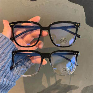 C.three Anti Radiation And Anti Blue Light Glasses Large Square Frame Lightweight Glasses