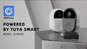 Smart Tuya Video Wireless Intercom Door Camera Wifi Security Intercom HD IR Night Vision Video Doorbell