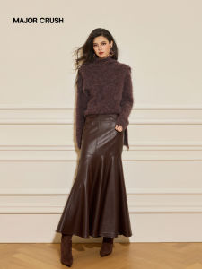 Vintage Elegant Sweater Dress Set