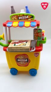 Playgotoys ของเล่นเสริมพัฒนาการ โดวร้านรถเข็นขายพิซซ่า (8884) คุณสมบัติของ Playgotoys
