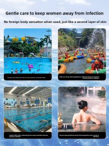 MONLEYTA | German Waterproof Swimming Intimate Patches For Women Prevent Infection Hot Spring Pool Floating Womens Protective Tools