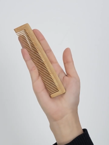 SPEEDS Sisir Bambu Wooden Bamboo Comb Ringan Portable Ramah Zero Waste Eco Friendly 074-9 / 074-8