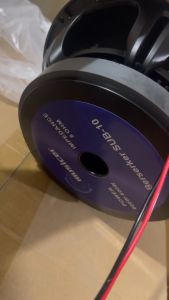 MUSICER Berserker SUB-10 600-800W 10 Inch Professional Sub Bass Speaker(Aluminum Basin Stand)