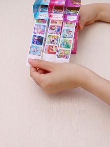 200pcs/Box Disney Cartoon Stickers Pull Out Sticker Roll Sticker Set Boy Girl Reward Stickers Toy Labels