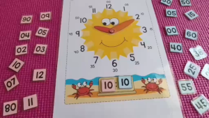 [ Time/Clock ] Laminated Quiet Book  |   Montessori Early Learning Busy Book for Kids