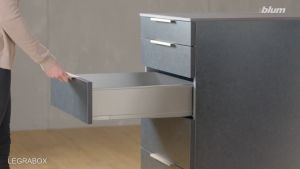 BLUM (LBX S4) LEGRABOX High Fronted Standard Drawers Side Panel + Runner (Full Set)