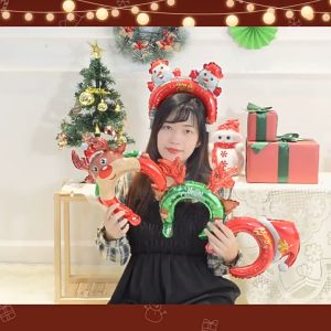 ลูกโป่งคริสมาส มินิ (ขนาดเล็ก) แซนต้า แซนตาคลอส Snowman (ราคาที่สุด 225 บาท)