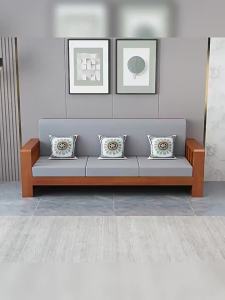 ไม้สักโซฟาสำหรับห้องนั่งเล่น การออกแบบที่เรียบง่ายและทันสมัย โซฟา ทูอินวัน ไม้ คู่รัก outdoor sofa rester เบาะ นวด เกมมิ่ง arm chair เตียง โซฟา ปรับ นอน เบด lazyboy เก้าอี้ sofa bed