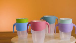 bbox 360 Trainer Cup With Silicone Drinking Rim ( b.box Spill Proof Locking Mechanism )