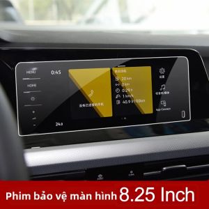 Miếng Dán Kính Cường Lực Bảo Vệ Màn Hình Dẫn Đường Ô Tô VW Golf 8 MK8 2020-2023 GTI R R-line Phụ Kiện Nội Thất Của YaLumei