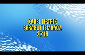 Kabel Listrik Ganda Serabut Isi 100 Meter/1 Roll
