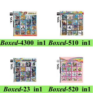 Bandai | 4300in1 23in1 208in1 480in1 Multi Games Game Cartridge Card USA Vers Compilation DS NDS 3DS 3DS NDSL Video Game Handheld Player