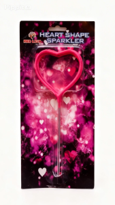 [SG STOCK] RedLion ShapeSpark Duo - 9" Heart & Star Shaped Sparklers | 3 for $3 Each Design | Romantic Wedding
