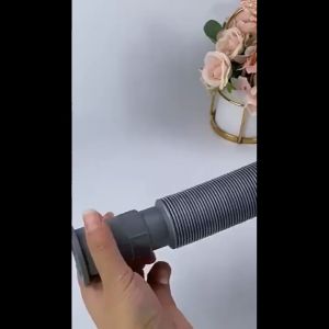 Nurm Drain Pipe Household Plastic Bathroom Flexible Anti-odor Tube Drainage Replacement Retractable