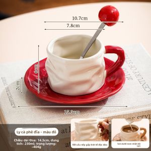 Mr.Snail | Bộ Tách Cà Phê & Dĩa Sang Trọng cho Trà Chiều