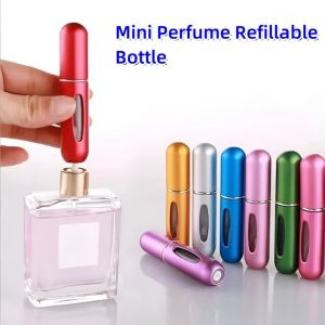 Portable Mini Refillable Perfume Bottle Travel  Atomizer Cosmetic Container Alcohol Spray Bottle