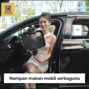 Car Food Tray Baki mobil Nampan Makan mobil Cup Holder Phone Holder 3 in 1 serbaguna