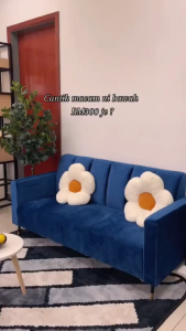 KENZZO Ottawa Luxury Sofa Royal Velvet / Sofa 3 Seater / Sofa 2 seater/ Sofa Set / Sofa Mewah / Royal Blue Sofa / Royal Blue Green / Royal Grey Sofa / Velvet Sofa