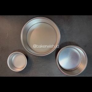 Loyang Kue Bulat Lepas Bawah Import