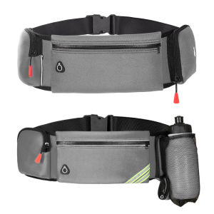 กระเป๋าคาดเอวใส่โทรศัพท์มือถือสำหรับวิ่ง Marathons สำหรับผู้ชายและผู้หญิง กระเป๋าคาดเอวสำหรับออกกำลังกายกลางแจ้ง กันน้ำ สายคล้องคอสำหรับเดินทาง