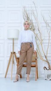 Celana Panjang Wanita Dewasa Terbaru Katun Stretch & All Size Fit