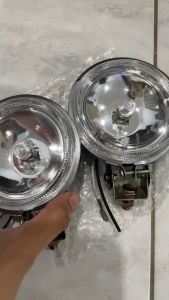 Foglamp bulat lampu tembak kabut 2pcs/Lampu sorot bulat Universal sepasang ATLANTIS55