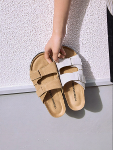 Toomanyshoes | Soft Cork Thick Sole Sandals Slippers