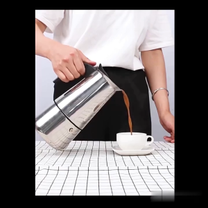 Stove Pot Coffee Espresso Maker Manual Stainless Steel