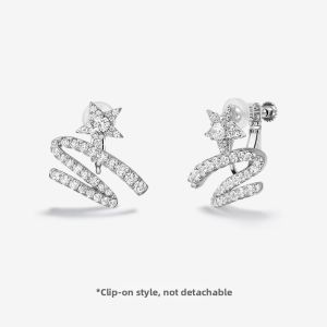 HEFANG Jewelry | Elegant Starry Ribbon Earrings
