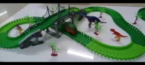 COD Mainan Dinosaurus Rel Mobil Mainan Rel Pendidikan Mainan Rel Mobil Anak Hadiah